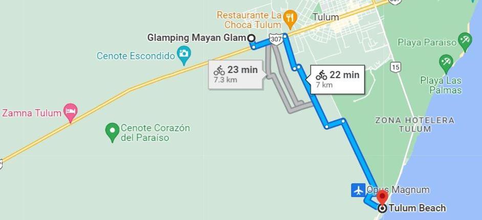 Glamping Mayan Glam Tulum Ngoại thất bức ảnh