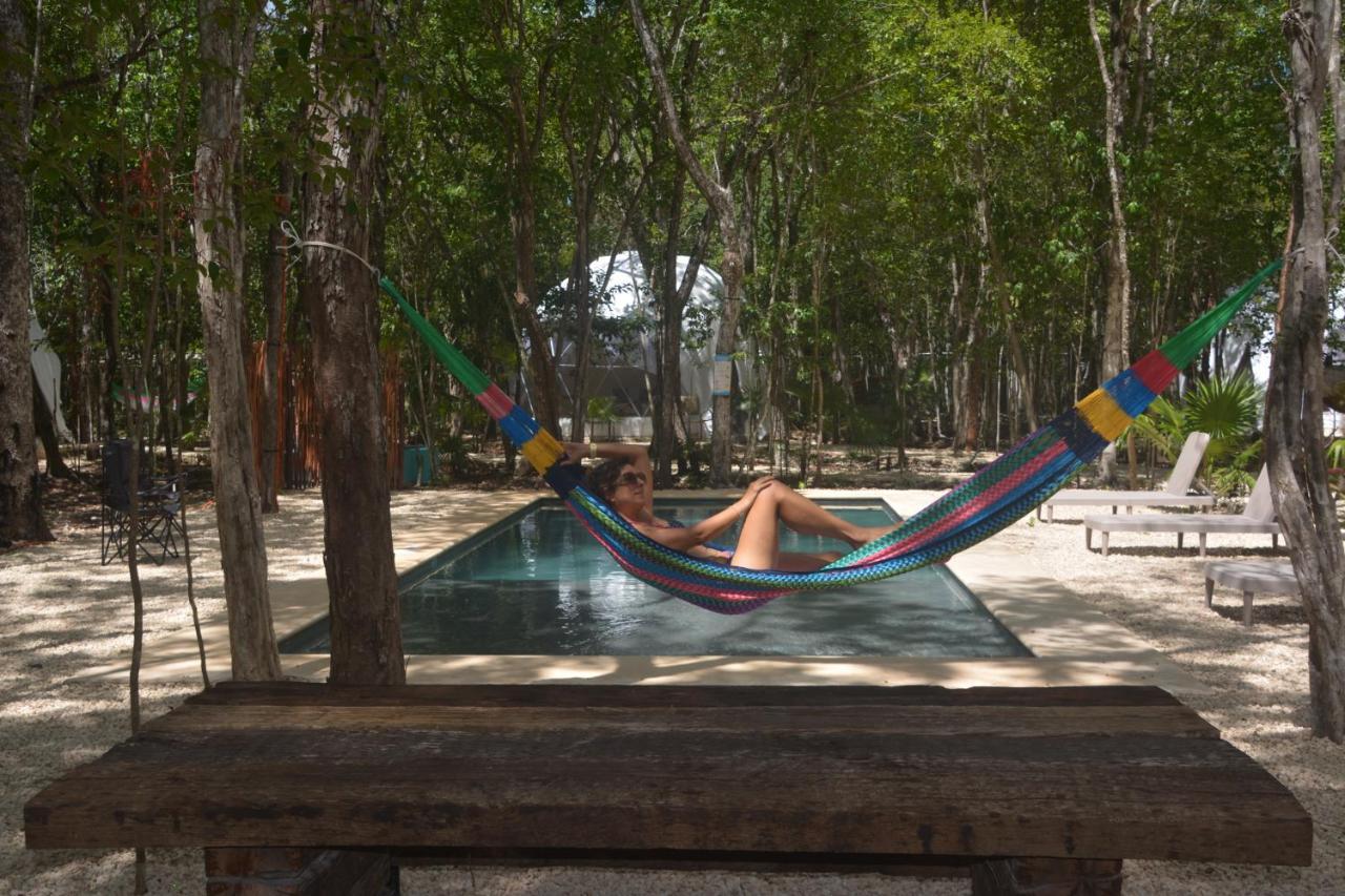 Glamping Mayan Glam Tulum Ngoại thất bức ảnh