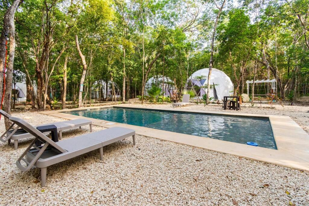 Glamping Mayan Glam Tulum Ngoại thất bức ảnh