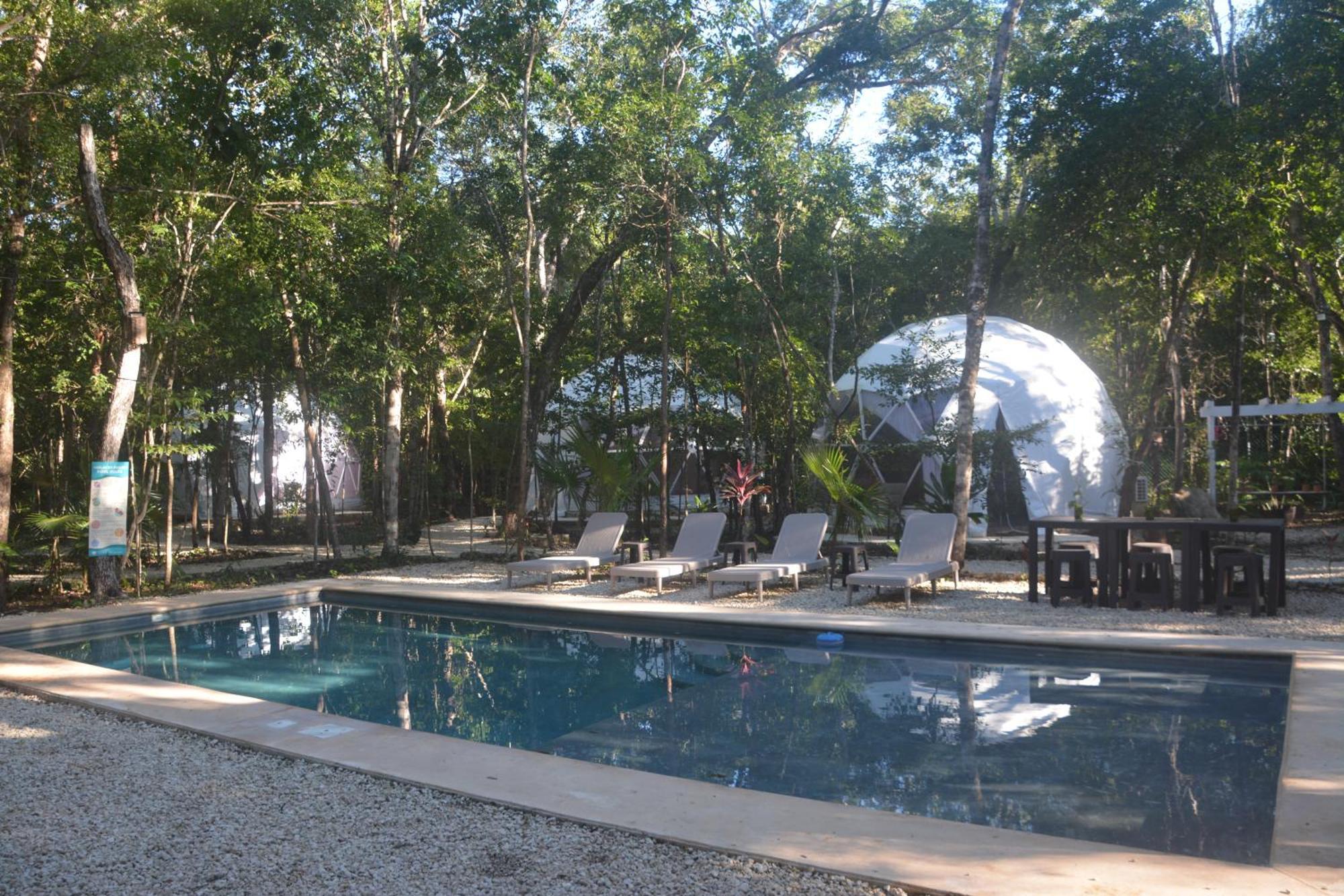 Glamping Mayan Glam Tulum Ngoại thất bức ảnh